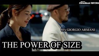 山下英介さんをゲストに80年代のジョルジオアルマーニのスーツをお直し GIORGIO ARMANI【THE POWER OF SIZE】