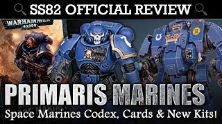 SS82 UNBOXING \u0026 Sneak Peek! Primaris Marines, Space Marines Cards \u0026 Codex!