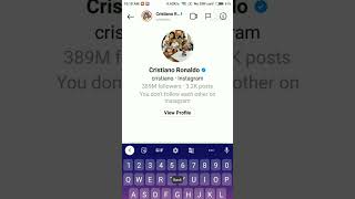Cristiano Ronaldo reply me #insta#viral #reply