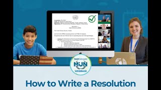 Learn Step by Step How to Write a Model UN Resolution!