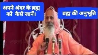 क्या मेरे भीतर भी ब्रह्म है। स्वामी श्री परमानन्द जी। Swami Shri parmanand ji Maharaj