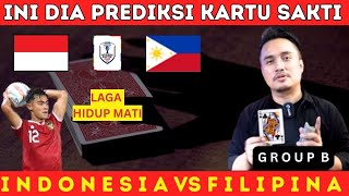 LAGA HIDUP MATI❗TIMNAS INDONESIA VS FILIPINA - PIALA AFF 2024  - PREDIKSI PRIMBON JAWA