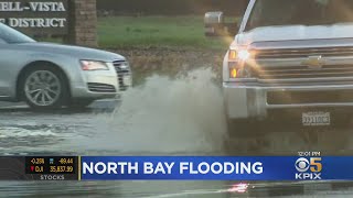 Bay Area Roadways Flooded Following Latest Rainstorm
