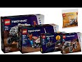 All LEGO Technic Space sets 2024 Compilation/Collection Speed Build