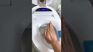 automatic sensor western toilet #shortvideo