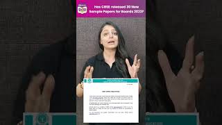 Has CBSE Released 30 New SAMPLE PAPERS for upcoming Boards 2023 🤯 MUST WATCH ⚠️⚠️ #shorts #class10
