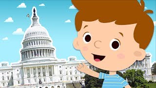 Washington DC - Çocuklar için ABD Kongre Binası | Çocuklar İçin Sosyal Bilgiler