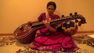 Sankari Sankuru, Saveri, Adi (Tisra Gathi), Syama Sastry - Veena by Smt. Rajeswari Pariti