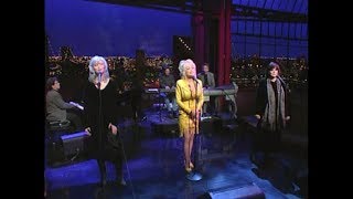 Harris, Parton, Ronstadt on Late Show, March 24, 1999 (full, stereo)