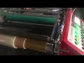 High speed film folding and rewinding machine max speed in 250m/min