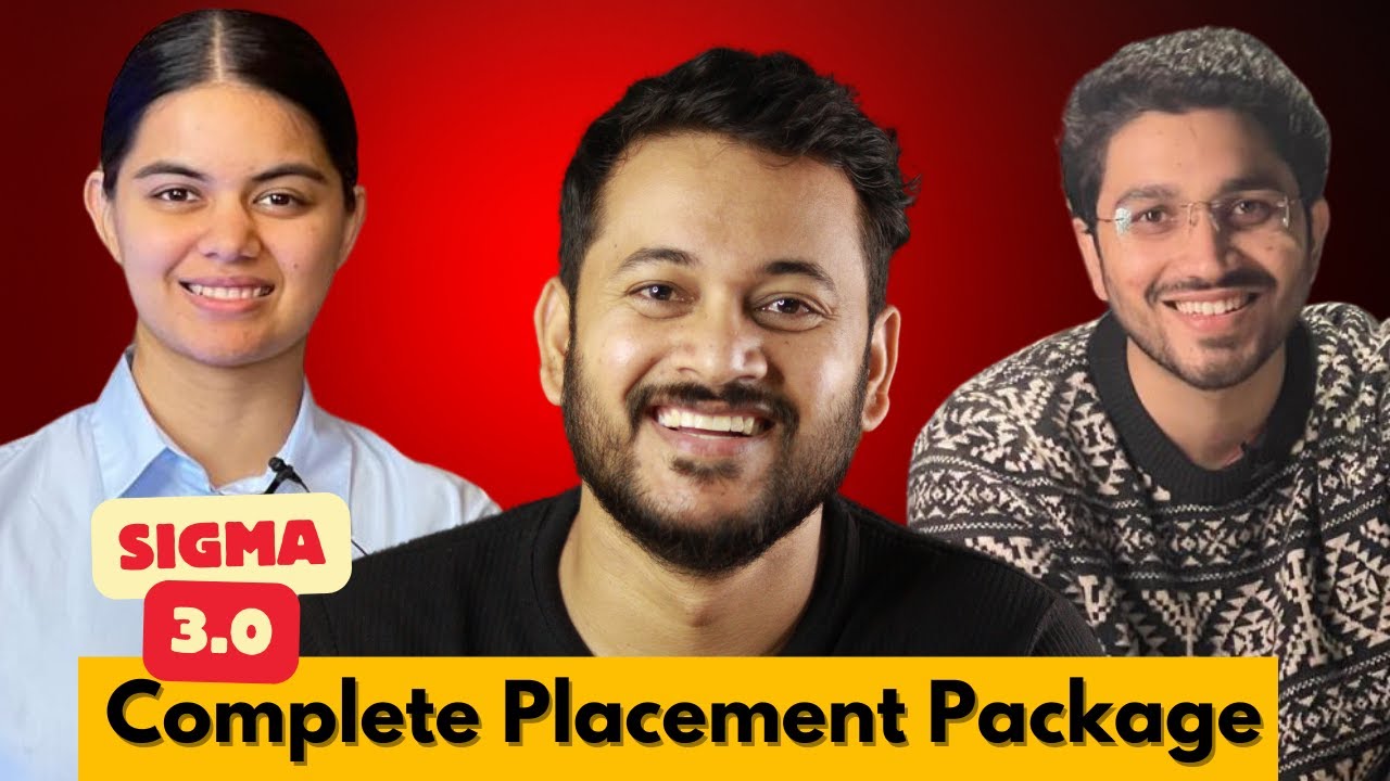 Complete Placement Package(DSA + DEV + Apti) Sigma Batch 3.0 Review 🔥🔥 ...