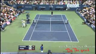 Roger Federer Vs Bjorn Phau Full Highlights Us Open 2012 (HD)