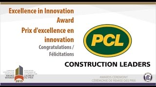 2015 CCA Innovation Award