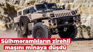 Sülhməramlıların zirehli maşını minaya düşdü - 8 yaralı