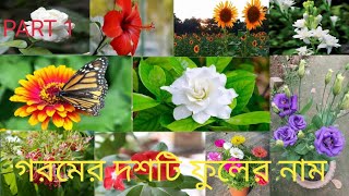 গরমের দশটি ফুলের নাম