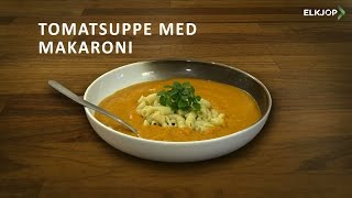 Tomatsuppe med makaroni