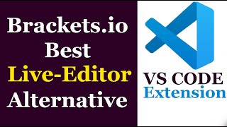 Brackets.io Alternative Live Editor for HTML, CSS, JavaScript