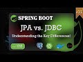Choosing the Right Tool JPA vs JDBC in Java Development!| Spring Boot | IntelliJ Idea
