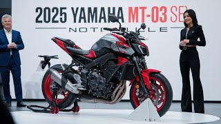 How the 2025 Yamaha MT-03 SE Stands Out in Its Class