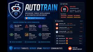 Built for Reddit Mod Tools Hackathon 2026 | AUTOTRAIN Demo