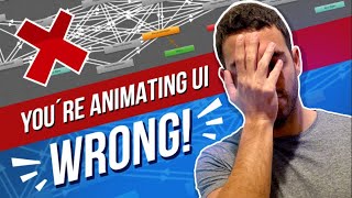 DON'T do this when animating your UI in Unity!
