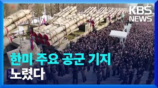 공군기지 노렸다…방사포 핵 탑재 능력은? / KBS  2023.02.20.