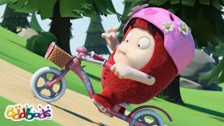 It's Just Like Riding A Bike | Oddbods Cartoons | Funny Cartoons For Kids