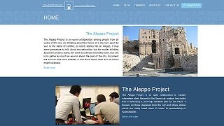 Project is launched on the rebuilding of destroyed city of Aleppo