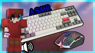 Keyboard ASMR + Mouse Sounds | Hypixel Bedwars
