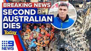 Melbourne man second Australian dead in Turkey-Syria earthquake | 9 News Australia