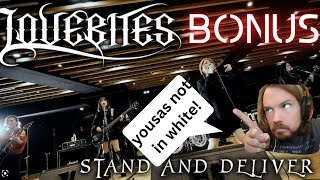 LOVEBITES - Stand and Deliver (Shoot 'em Down) BONUS Feature REACTION/ANALYSIS [Theys Not in White?]