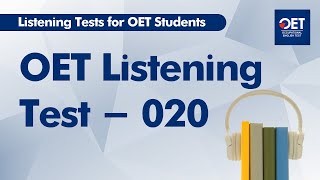 OET Listening Test 020  | OET Online