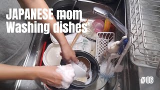 #6 ひたすら洗い物をします/Do the dishes.