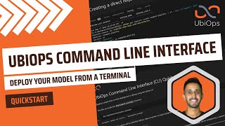 How to set up and use the UbiOps Command Line Interface (quickstart)