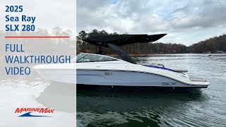 2025 Sea Ray SLX 280 | MarineMax Lake Lanier