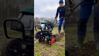 Zahradní KULTIVÁTOR LIDL PARKSIDE v akci 🚜 #farming #homestead #village #machine