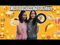 EMOJI FOOD challenge for 24hours (Tamil) | It's me Nandy