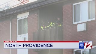 Crews respond to fire in North Providence apartments