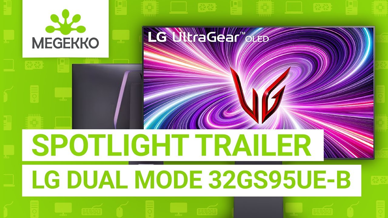 LG 32GS95UE-B 4K OLED DUAL MODE GAMING MONITOR | Megekko Spotlight ...