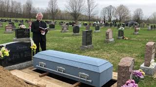 Graveside service for the late Dick Donohue
