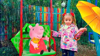 Rain Rain Go Away with Nastya and Pig Toy