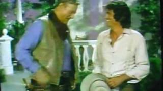 john wayne talking to michael landon