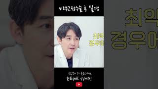 #shorts 시력교정수술 후 실명