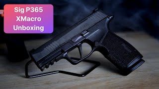 My First Gun! | Sig P365 XMacro Unboxing (Non Compensated Version)