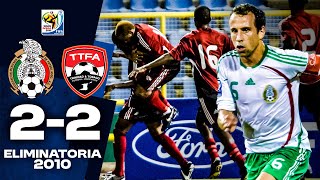 El último paso a Sudáfrica 2010 🇲🇽 México 2-2 Trinidad y Tobago 🇹🇹