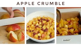 แอปเปิ้ลครัมเบิ้ล Apple Crumble ทำขนมกับเชฟโจ Ep.138