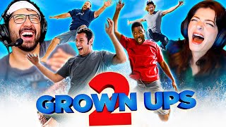 GROWN UPS 2 (2013) MOVIE REACTION! FIRST TIME WATCHING! Adam Sandler | Chris Rock | Funniest Scenes