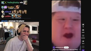 xQc Tries So Hard Not to Laugh Down Syndrome Man Signing \