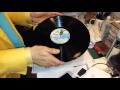 ASMR How to remove crackles from a badly used vinyl with WD-40? 如何除去舊唱片的【炒豆聲】?  www.recordmuseum.hk