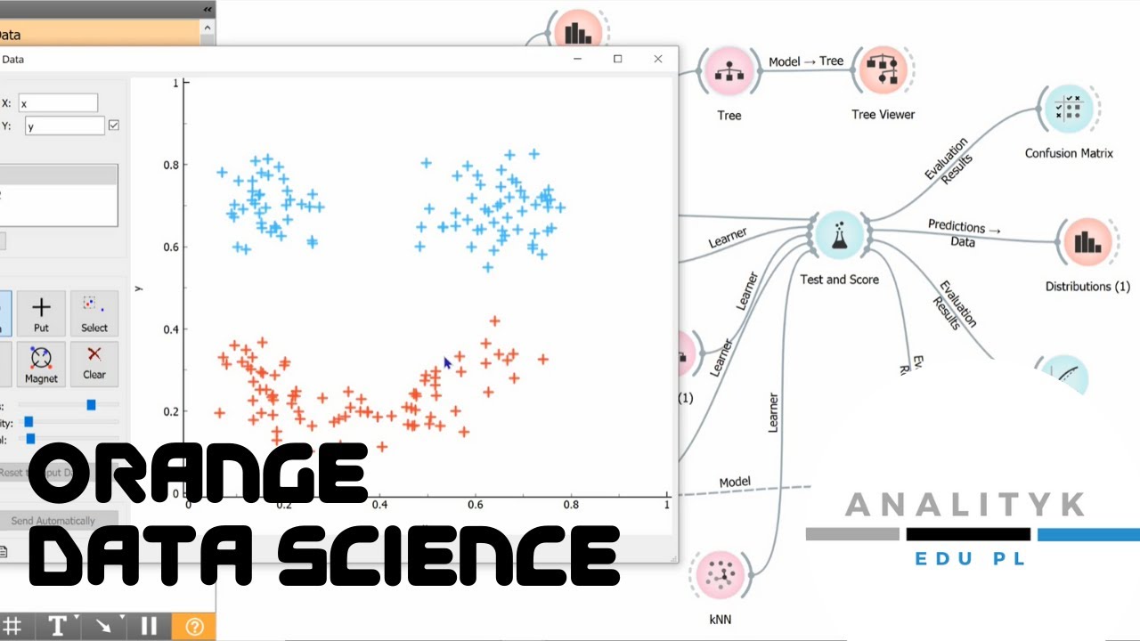 Orange Python Rozpocznij Przygodę Z Data Science Youtube